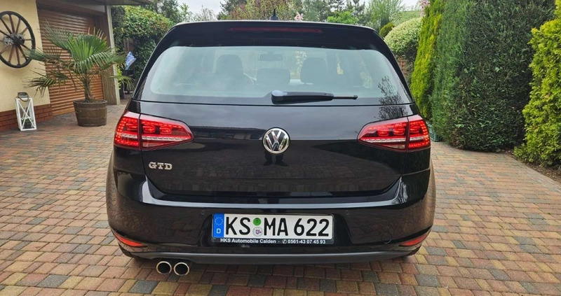 Volkswagen Golf cena 57999 przebieg: 161000, rok produkcji 2014 z Szepietowo małe 407